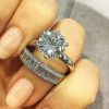 Signature Round Brilliant & Baguette Diamond Band - Image 5