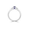 Sapphire & Diamond Petite Ring - Image 2