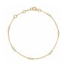Bezel Diamond Bracelet - Image 2