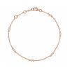 Bezel Diamond Bracelet - Image 3