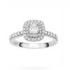 Cushion Double Halo Diamond Engagement Ring