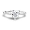 Temelli Signature Heart Shape Diamond Solitaire