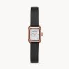 Emporio Armani Gioia Black and Rose Ladies Watch