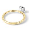 Round Brilliant 4 Claw Tulip Solitaire Diamond Ring - Image 6