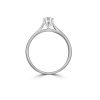 Petite Solitaire Diamond Ring - Image 6