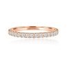 Signature Dome Claw Set Wedding Ring - Image 2
