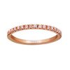 Claw Set Pink Diamond Band