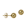 9ct Yellow Gold Classic Ball Stud Earrings