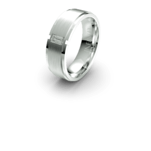 IN1460D Mens White Gold Diamond Ring