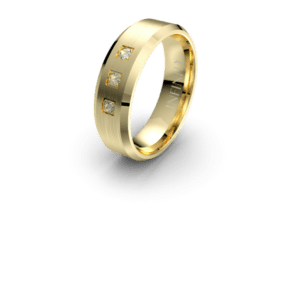IN1500D Mens Yellow Gold Diamond Ring