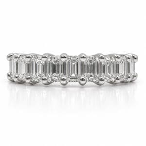 Statement Emerald Cut Diamond Ring