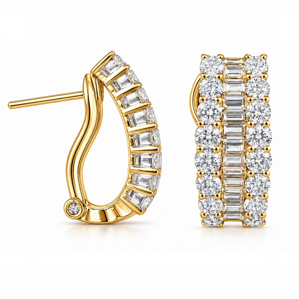 Lux Diamond Earrings - Image 3